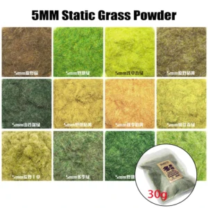 5MM Static Grass Tufts 30g