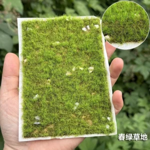 11 by 15cm Model Grass Turf 1/64 scale